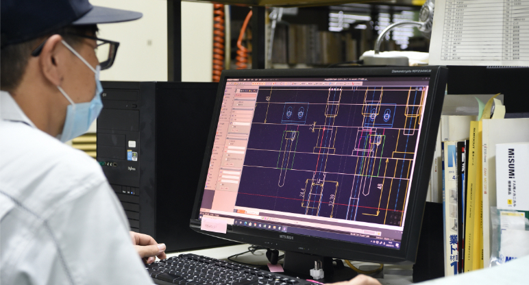 難形状の製品もお任せください
